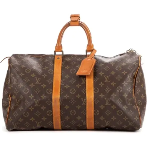 Pre-owned Coated canvas handbags , female, Sizes: ONE SIZE - Louis Vuitton Vintage - Modalova