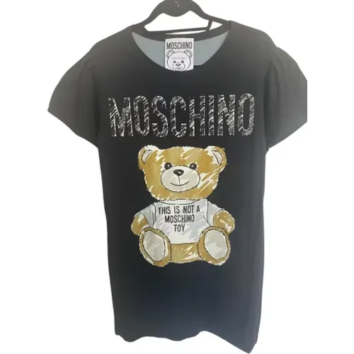 Pre-owned Viscose tops , female, Sizes: S - Moschino Pre-Owned - Modalova