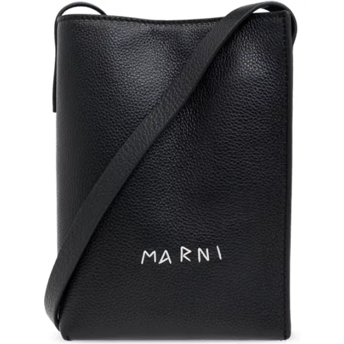 Schwarze Stilvolle Taschenkollektion - Marni - Modalova