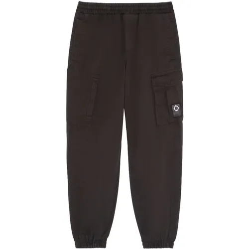 Jet Cargo Pants with Elasticated Waist , male, Sizes: XL, S, M - Ma.strum - Modalova