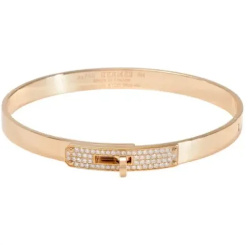 Pre-owned Rose Gold bracelets , female, Sizes: ONE SIZE - Hermès Vintage - Modalova