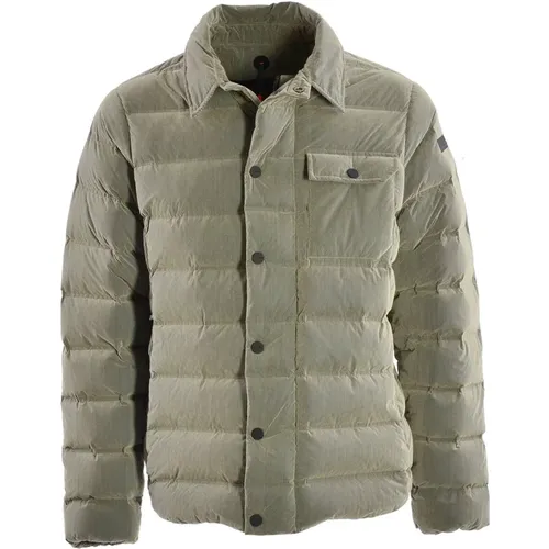 Velvet Grey Down Jacket , male, Sizes: 3XL - RRD - Modalova