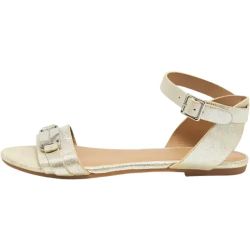 Pre-owned Suede sandals , female, Sizes: 3 UK - Marc Jacobs Pre-owned - Modalova