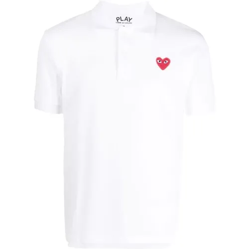 Polo Shirts , Herren, Größe: M - Comme des Garçons Play - Modalova