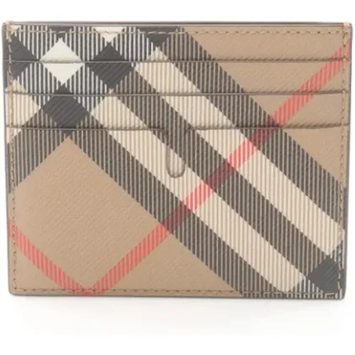 Pre-owned Canvas portemonnaies , Damen, Größe: ONE Size - Burberry Vintage - Modalova