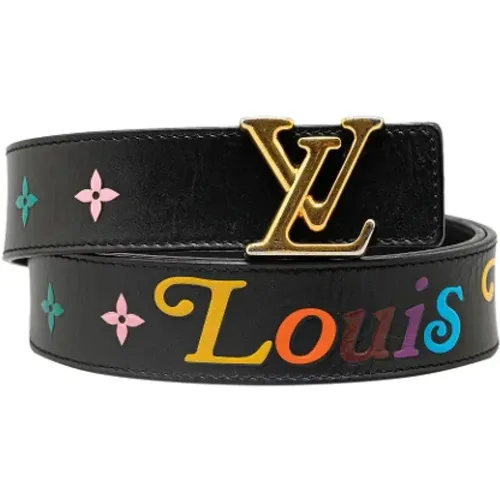 Pre-owned Leather belts , female, Sizes: ONE SIZE - Louis Vuitton Vintage - Modalova