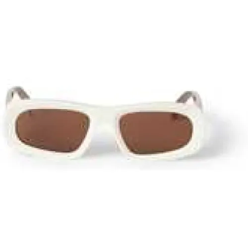 Off , Fashion-forward Women's Sunglasses , female, Sizes: 54 MM - Off White - Modalova