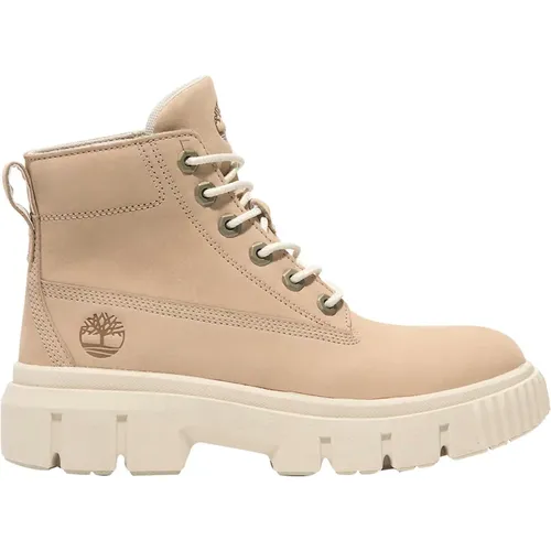 Field Mid Damen Schnürstiefel , Damen, Größe: 39 EU - Timberland - Modalova