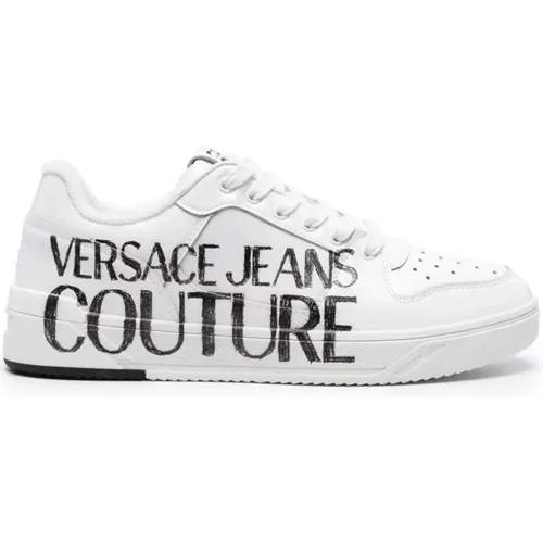 Mens Shoes Sneakers Ss24 , male, Sizes: 8 UK, 9 UK, 7 UK, 10 UK, 11 UK - Versace Jeans Couture - Modalova