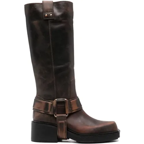 Saddle Boots Biscotto , female, Sizes: 4 UK, 8 UK, 6 UK, 3 UK, 7 UK - Vic Matié - Modalova