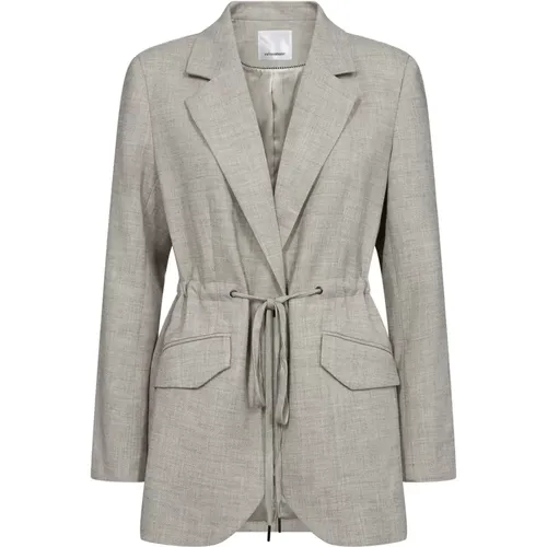 Stylish Tie String Blazer , female, Sizes: L, S, XL, M - Co'Couture - Modalova