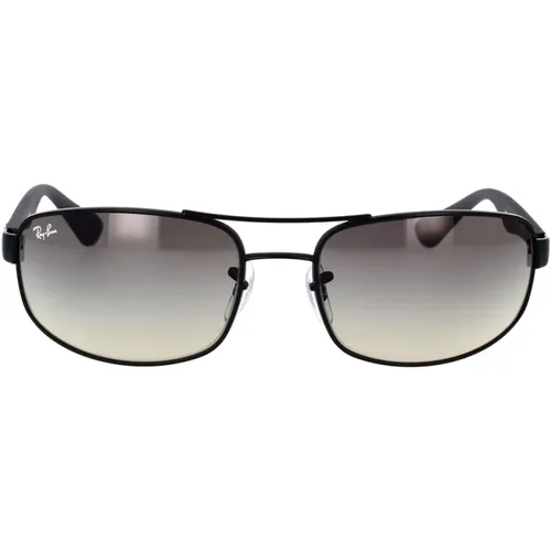 Rechteckige Sonnenbrille aus Stahl und Acetat , unisex, Größe: 61 MM - Ray-Ban - Modalova