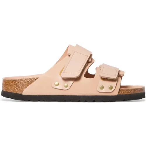 Nubuk Sandalen , Damen, Größe: 39 EU - Birkenstock - Modalova