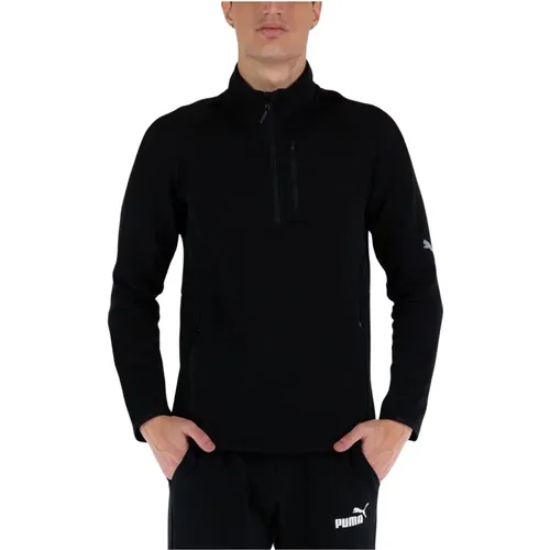 Breathable Evostripe Sweatshirt , male, Sizes: S, XS, 2XL - Puma - Modalova