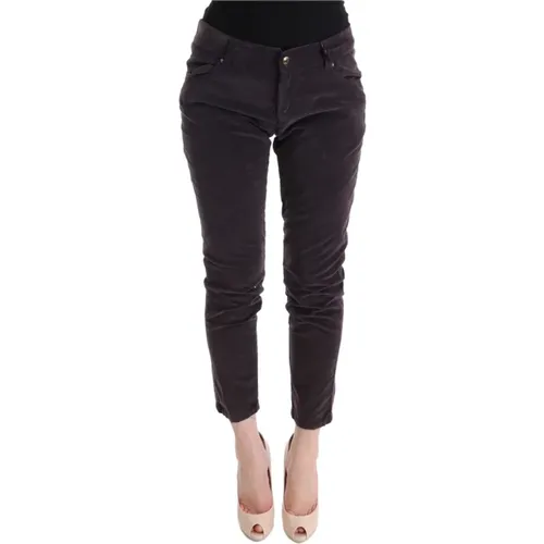 Cropped Hosen , Damen, Größe: L - Ermanno Scervino - Modalova