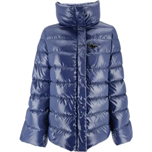 Blaue Damen Steppjacke Haken Fay - Fay - Modalova