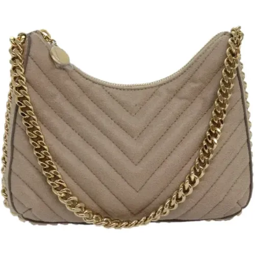 Pre-owned Suede shoulder-bags , female, Sizes: ONE SIZE - Stella McCartney Pre-owned - Modalova