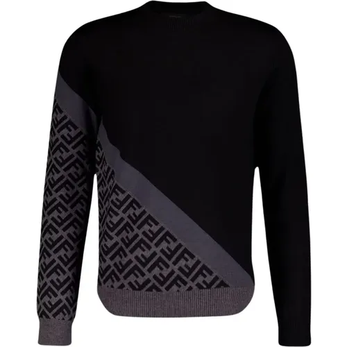 Modernes Herringbone-Sweater Fendi - Fendi - Modalova