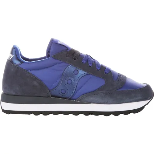 Navy Jazz Original Women Sneakers , female, Sizes: 4 UK - Saucony - Modalova