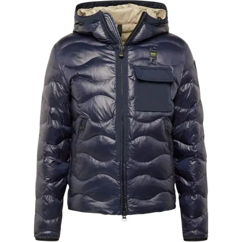 Stylish Bryant Coats for Men , male, Sizes: L, M, S - Blauer - Modalova