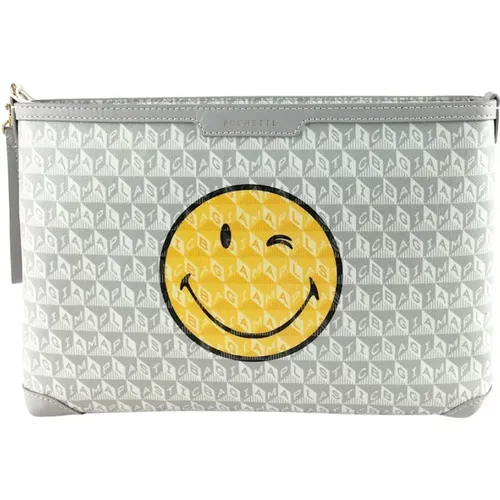 Wink Pochette made from materials , female, Sizes: ONE SIZE - Anya Hindmarch - Modalova