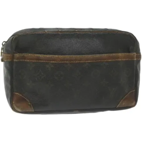 Pre-owned Coated canvas clutches , female, Sizes: ONE SIZE - Louis Vuitton Vintage - Modalova
