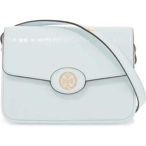 Schultertasche aus glänzendem Leder - TORY BURCH - Modalova