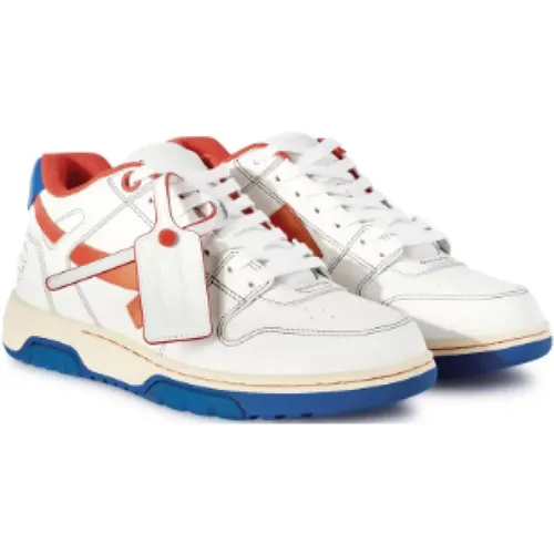 Off-White Flat shoes White , male, Sizes: 8 1/2 UK, 7 UK, 9 1/2 UK - Off White - Modalova