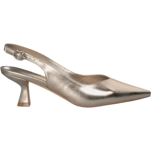 Pointed Toe Heel Shoe Buckle Closure , female, Sizes: 5 UK, 4 UK, 7 UK, 3 UK - Alma en Pena - Modalova