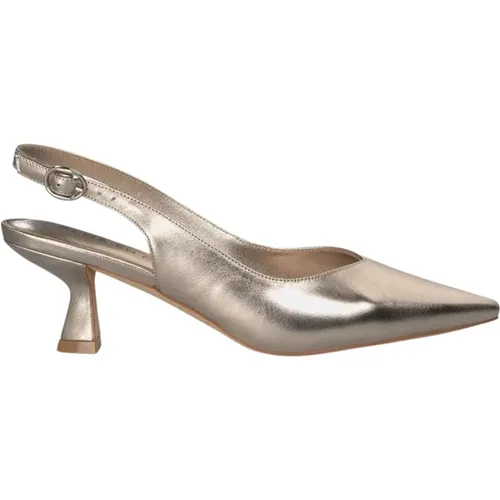 Pointed Toe Heel Shoe Buckle Closure , female, Sizes: 6 UK, 5 UK, 4 UK, 7 UK - Alma en Pena - Modalova