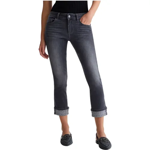 Schwarze Klassische Jeans , Damen, Größe: W30 - Liu Jo - Modalova