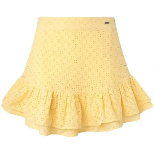 Ruffled Skirt - S , female, Sizes: S - Pepe Jeans - Modalova