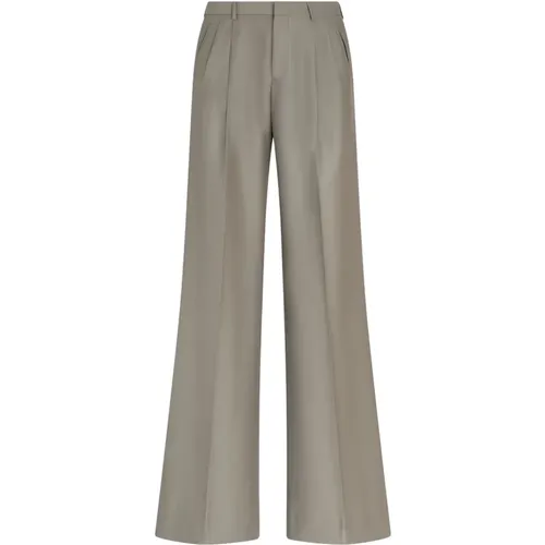 Grey Palazzo Trousers with Darts , male, Sizes: XS, S - ETRO - Modalova