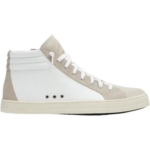 Leder Hi-Top Skate Sneakers , Damen, Größe: 37 EU - P448 - Modalova