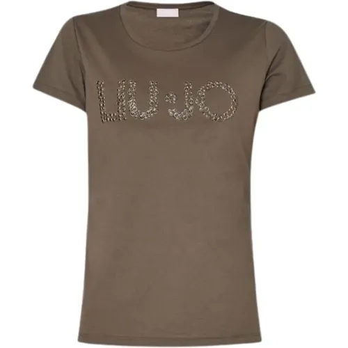 Casual T-Shirt for Women , female, Sizes: L, S, XS, M - Liu Jo - Modalova