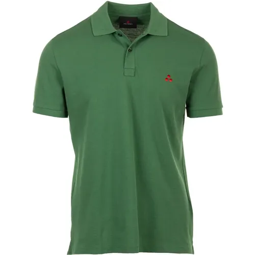 Grüne Zeno 1 T-Shirts und Polos , Herren, Größe: XL - Peuterey - Modalova