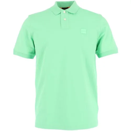 Polo Shirt Bequem Stilvoll Funktional Elegant , Herren, Größe: S - Boss - Modalova