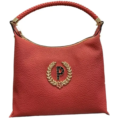 Shoulder Bag with Logo , female, Sizes: ONE SIZE - Pollini - Modalova