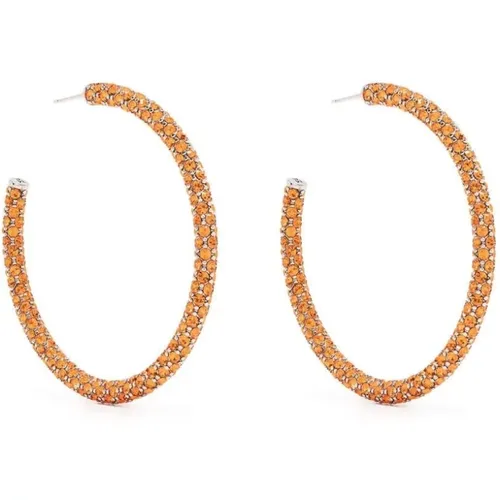 Earrings , female, Sizes: ONE SIZE - Amina Muaddi - Modalova