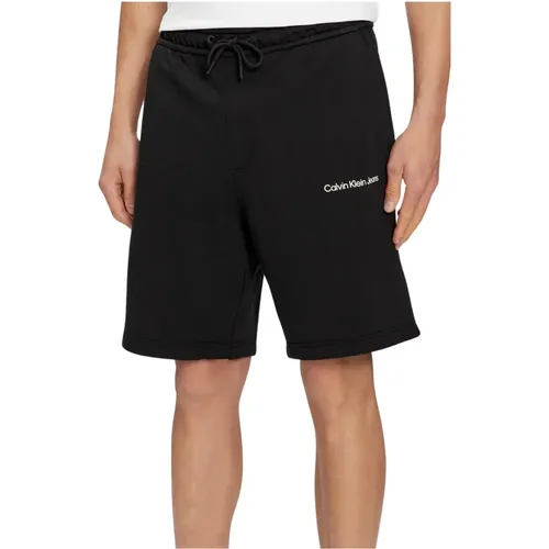 Bermuda Shorts Frühling/Sommer Kollektion , Herren, Größe: L - Calvin Klein Jeans - Modalova