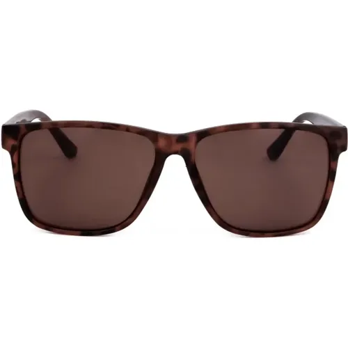 Soft Tortoise Sunglasses , male, Sizes: ONE SIZE - Calvin Klein - Modalova