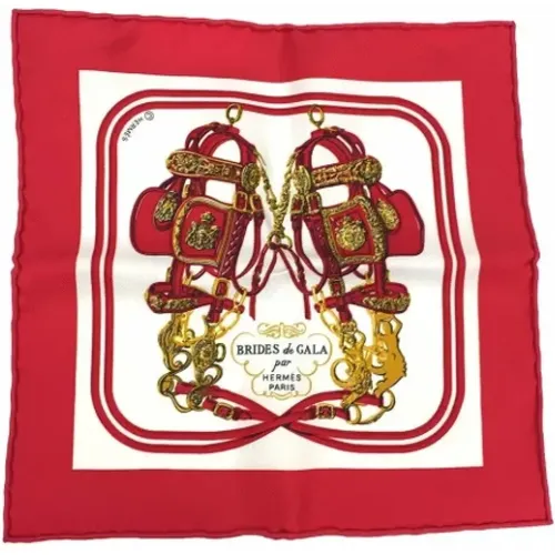 Pre-owned Silk scarves , female, Sizes: ONE SIZE - Hermès Vintage - Modalova