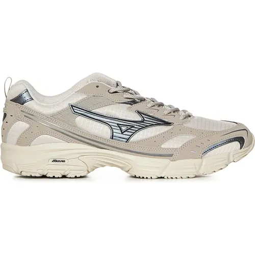 Weiße Sneakers Frontschnürung Unisex , Herren, Größe: 40 EU - Mizuno - Modalova