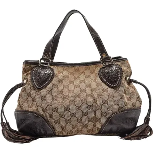 Pre-owned Canvas gucci-bags , female, Sizes: ONE SIZE - Gucci Vintage - Modalova