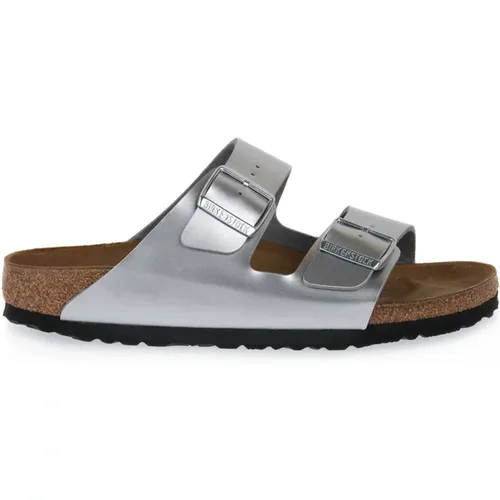 Silver Sandals for Women , female, Sizes: 1 UK - Birkenstock - Modalova