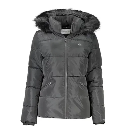 Polyester Jackets Coat , male, Sizes: M, XS, L, S, XL - Calvin Klein - Modalova