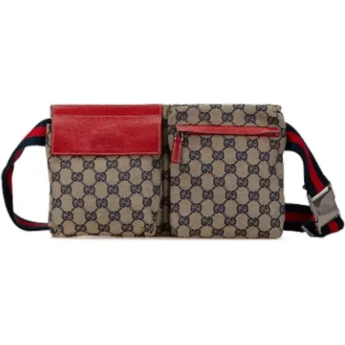 Pre-owned Canvas crossbody-bags , female, Sizes: ONE SIZE - Gucci Vintage - Modalova