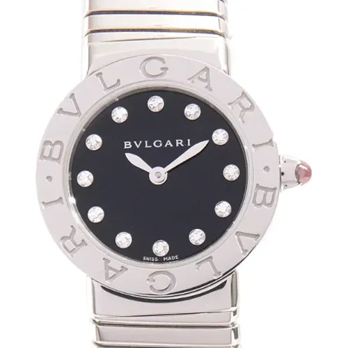 Pre-owned Metal watches , female, Sizes: ONE SIZE - Bvlgari Vintage - Modalova