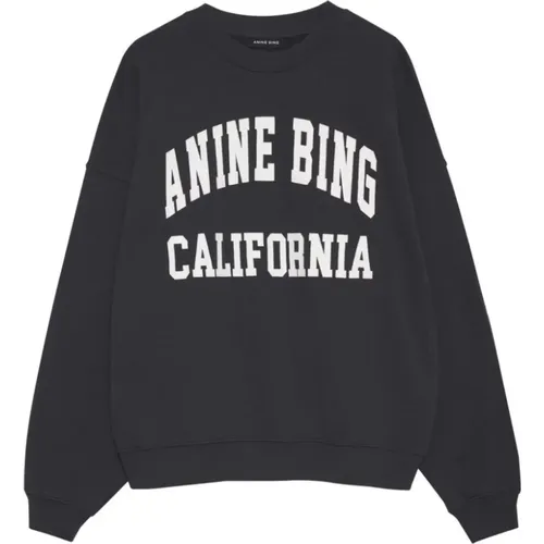 Cotton Sweatshirt , female, Sizes: L - Anine Bing - Modalova