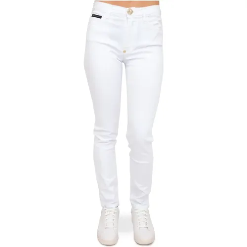 Skinny Trousers , female, Sizes: W26, W29, W27 - Philipp Plein - Modalova